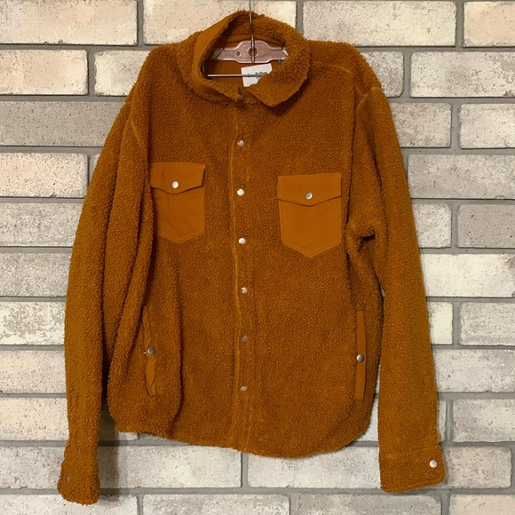 Goodfellow & Co Other - Goodfellow & Co Men's Brown Sherpa Sweater